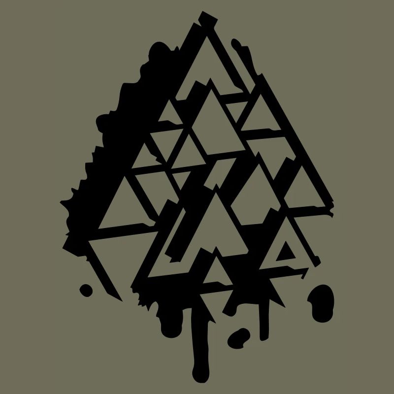 un triangle graffiti