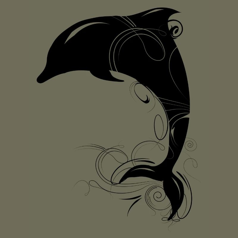 springender Delfin
