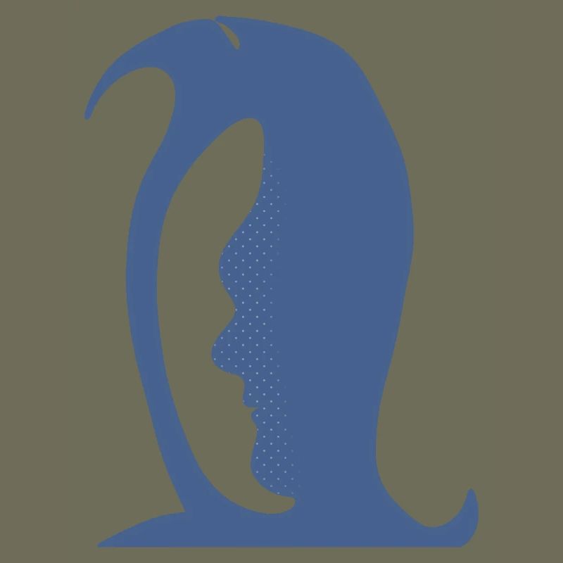 A penguin or a face in this Fun Optical Illusion