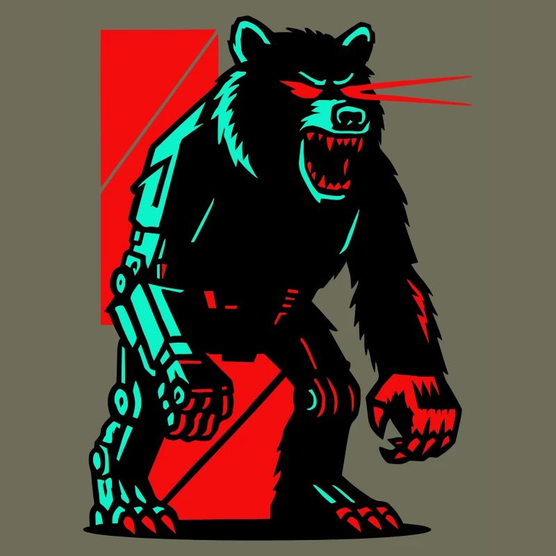 Mecha Techno Bear