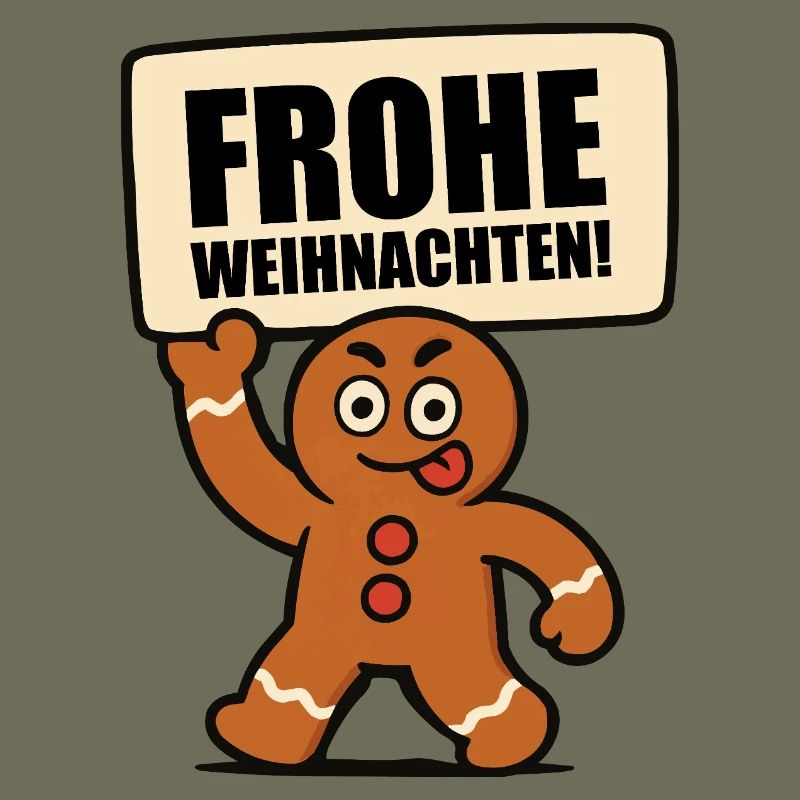 Gingerbread Man Merry Christmas