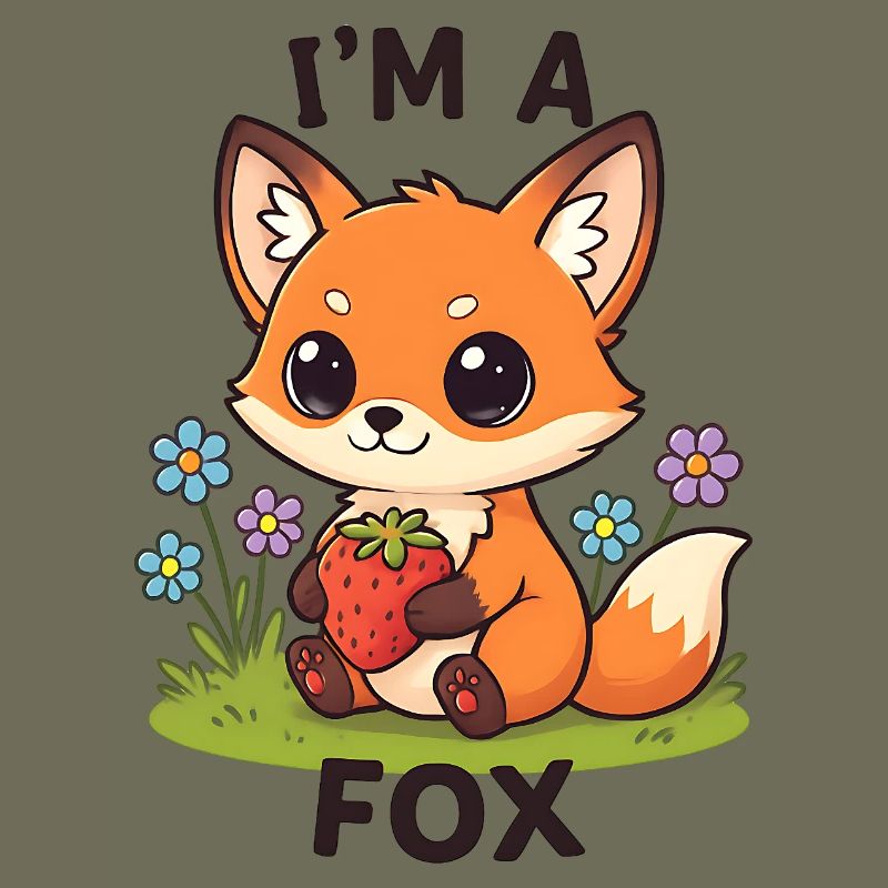 Cuddly Strawberry Fox
