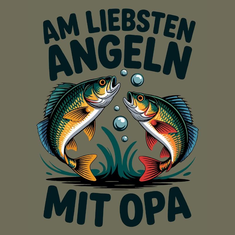 Angeln mit Opa – Zwei Barsche