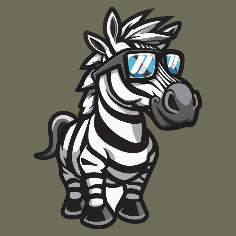 Zebra Comic Cool