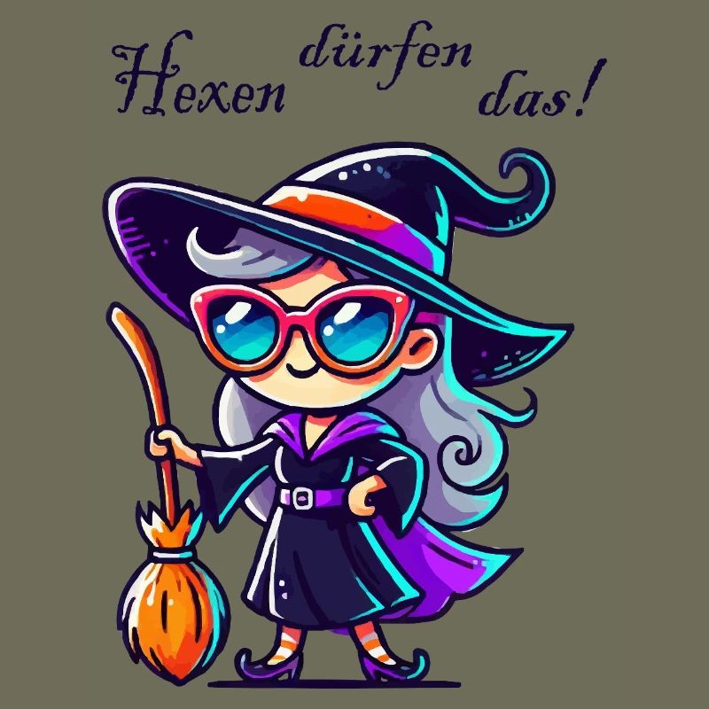 hexe sonnenbrille comic
