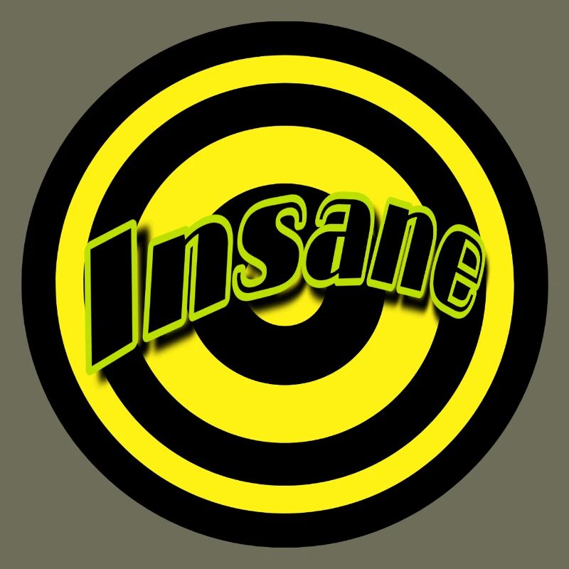 Insane Neon Circle Design