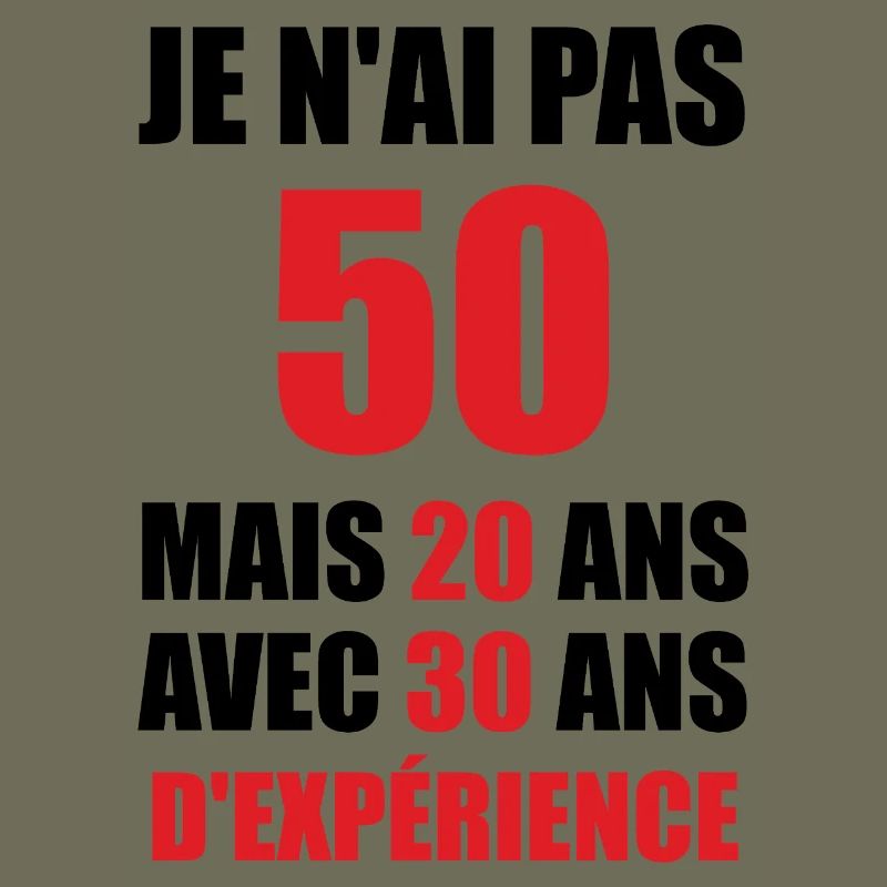 50 Ans Mais 20 Ans Avec 30 Ans D'expérience