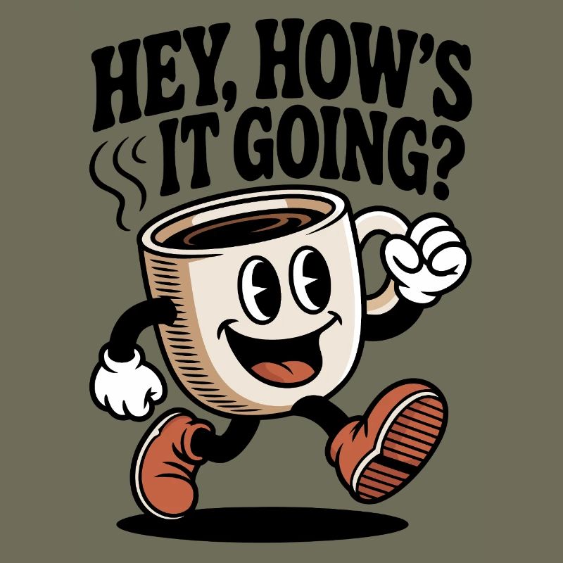 Coffee Cartoon Mug