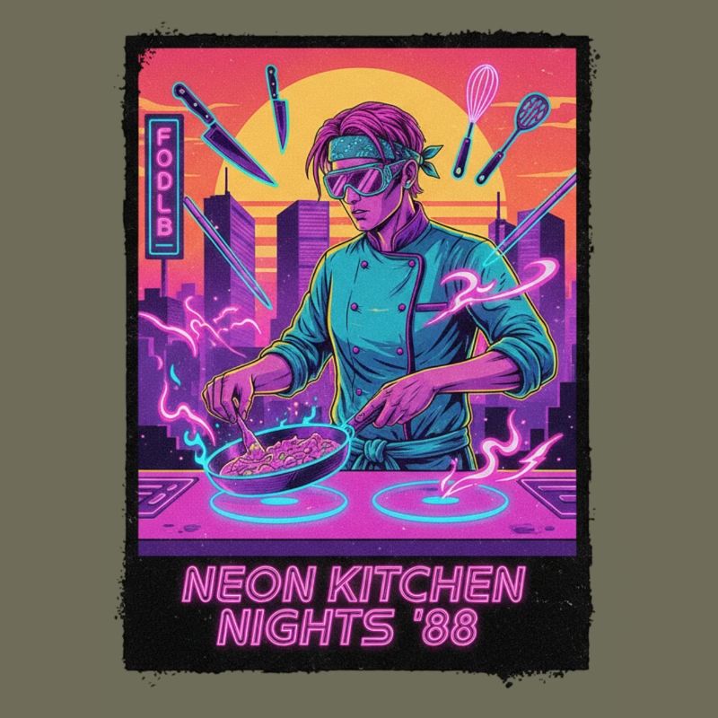 Retro Wave Kitchen