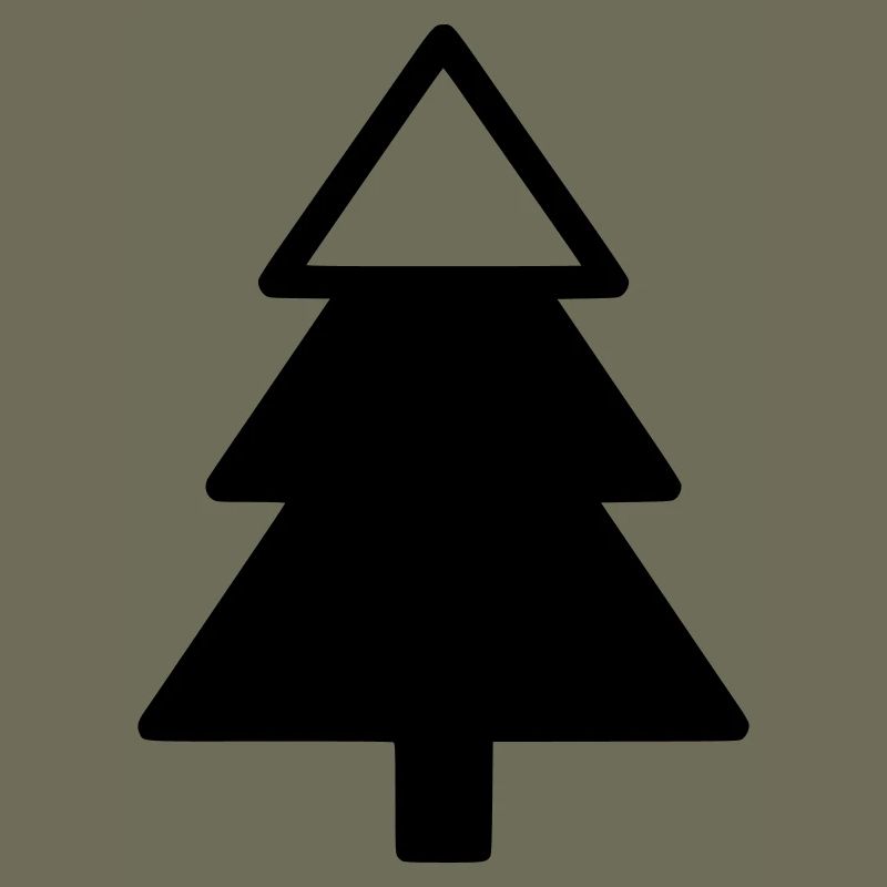 Fir Tree Forest Silhouette