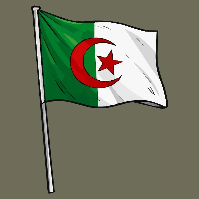 Drapeau algérien