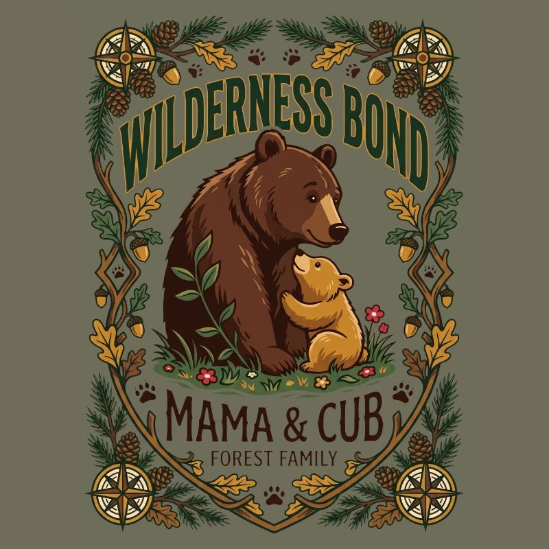  Mama Bear & Cub