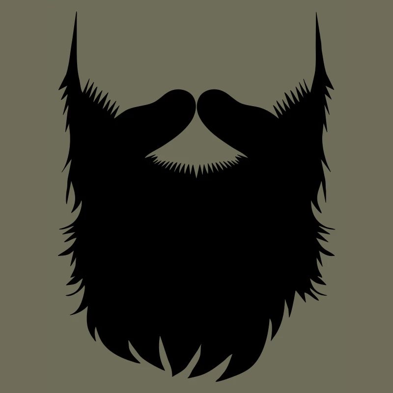 Hipster Beard Vector