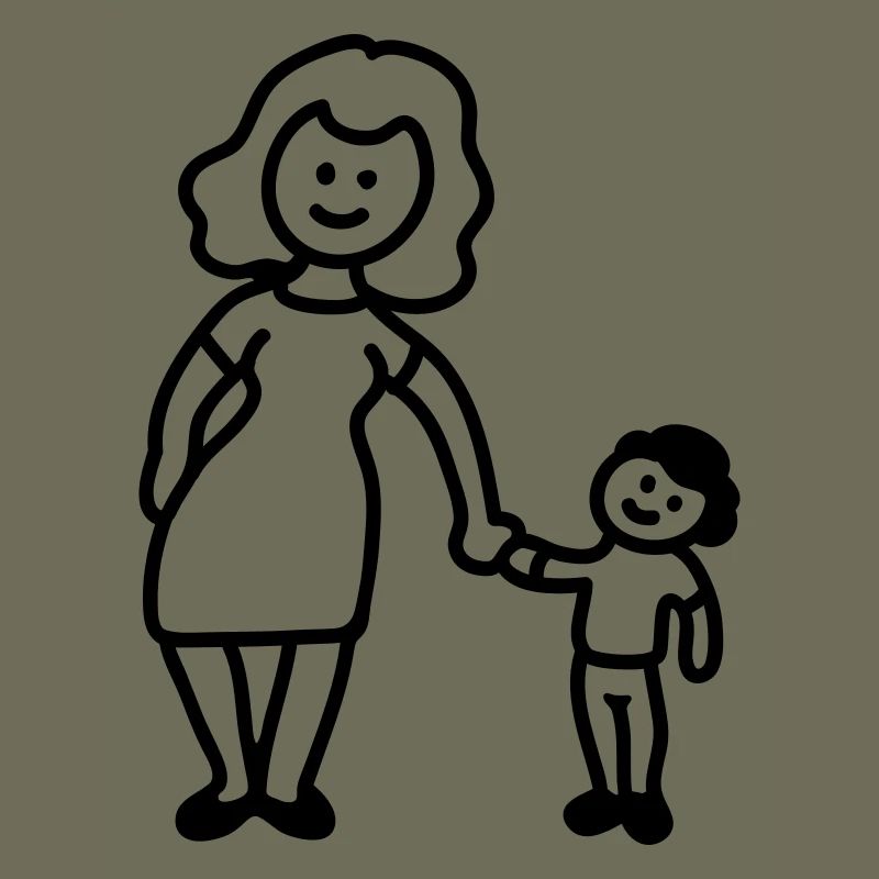 Mutter / Oma + Kind - Line