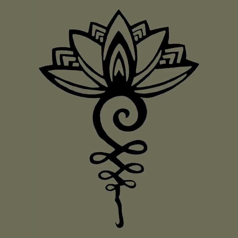 Lotus noir éternel