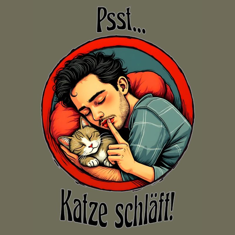 Katze schläft
