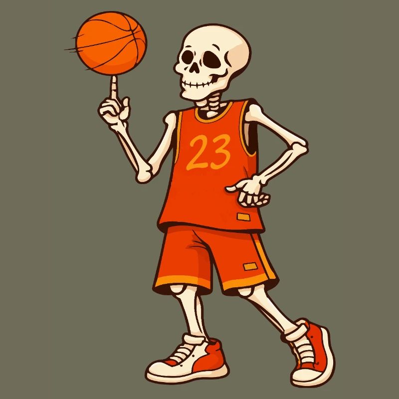 Skeleton Hoops 23