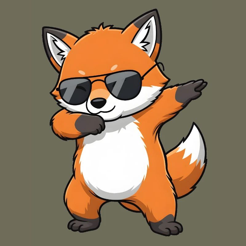 Dabbing Fuchs