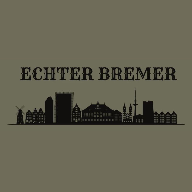 Echter Bremer Skyline Silhouette