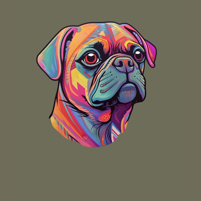 Mops Kopf