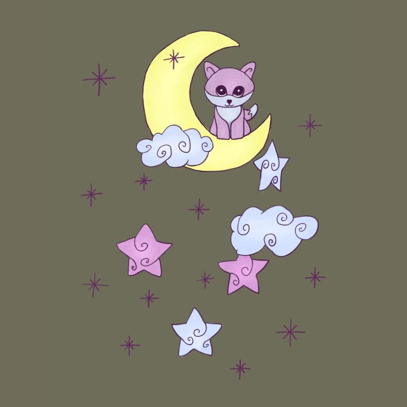 Fuchs im Mond