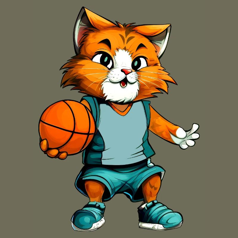 Basketball Cat