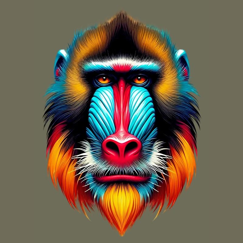 Mandrill Monkey