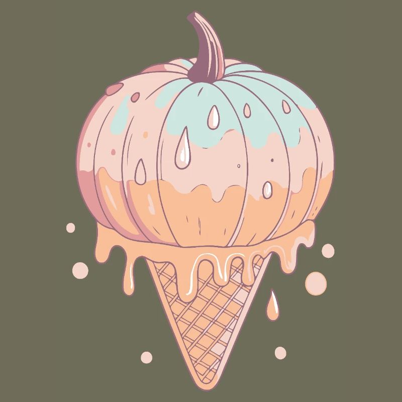 Pastel Glazed Pumpkin