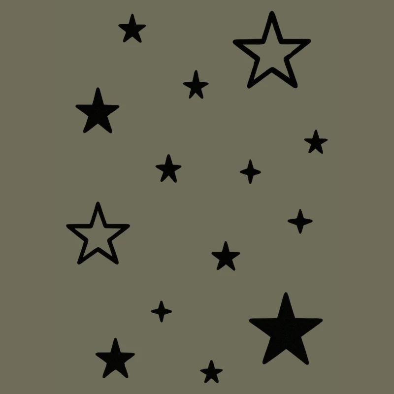 Star Scatter Pattern Design