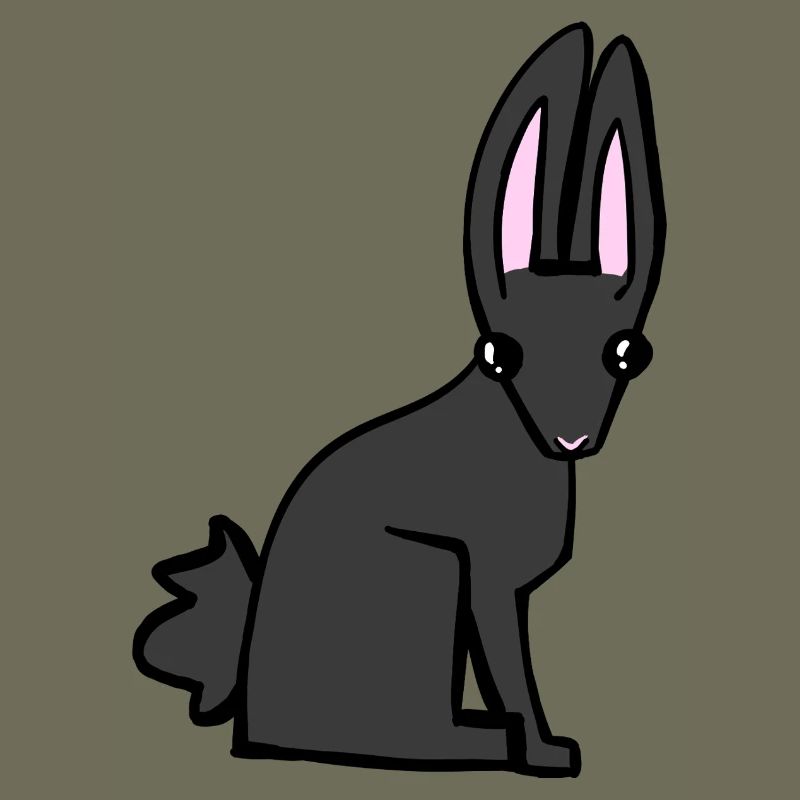 Schwarzer Hase