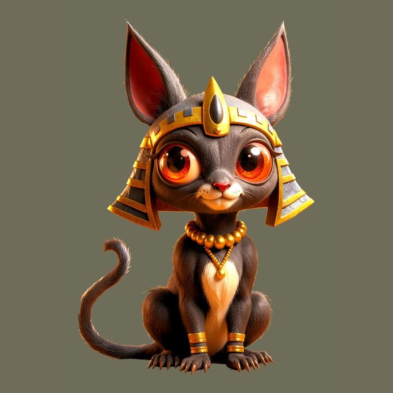 Chat égyptien d’Anubis