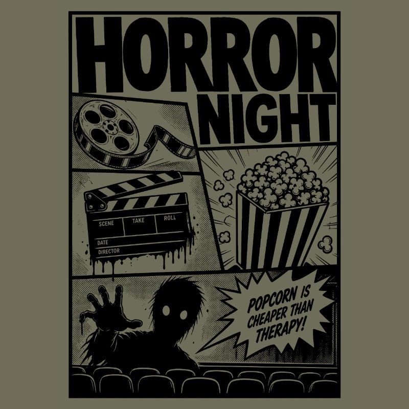 Horror Kino Zombie Comic