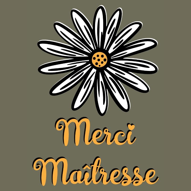 Danke Herrin mit einer Blume