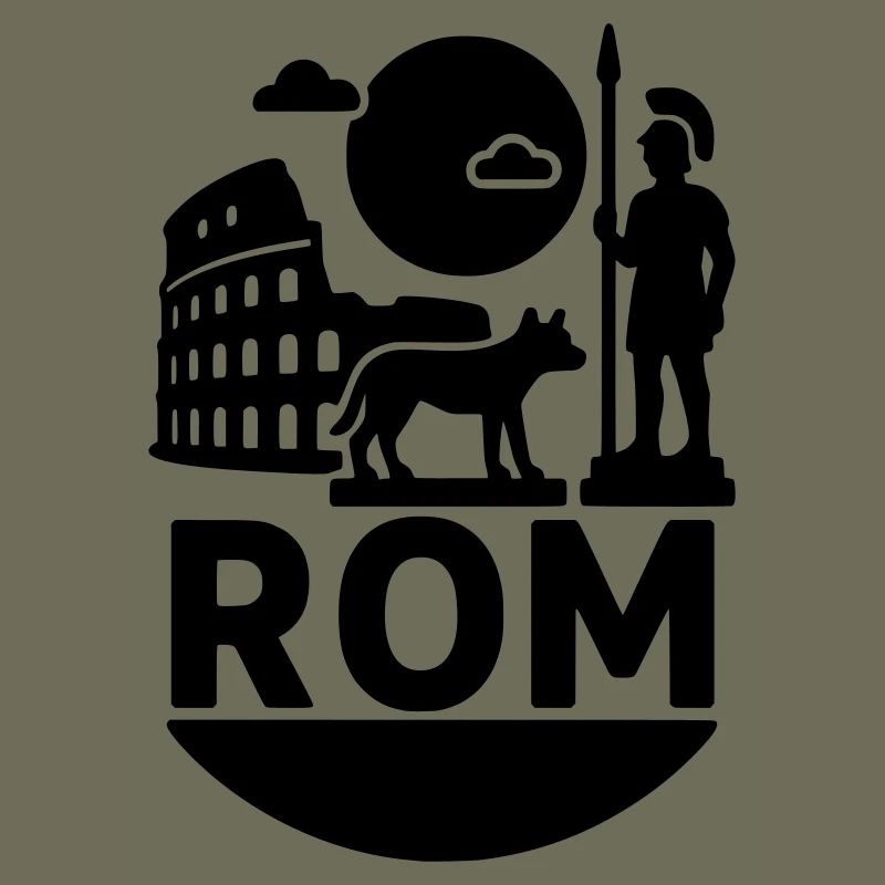 Monument de la Silhouette de Rome