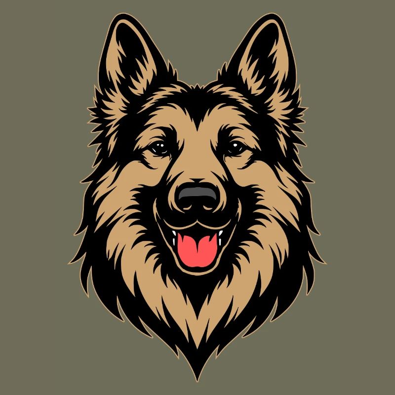 Deutscher Schäferhund Design