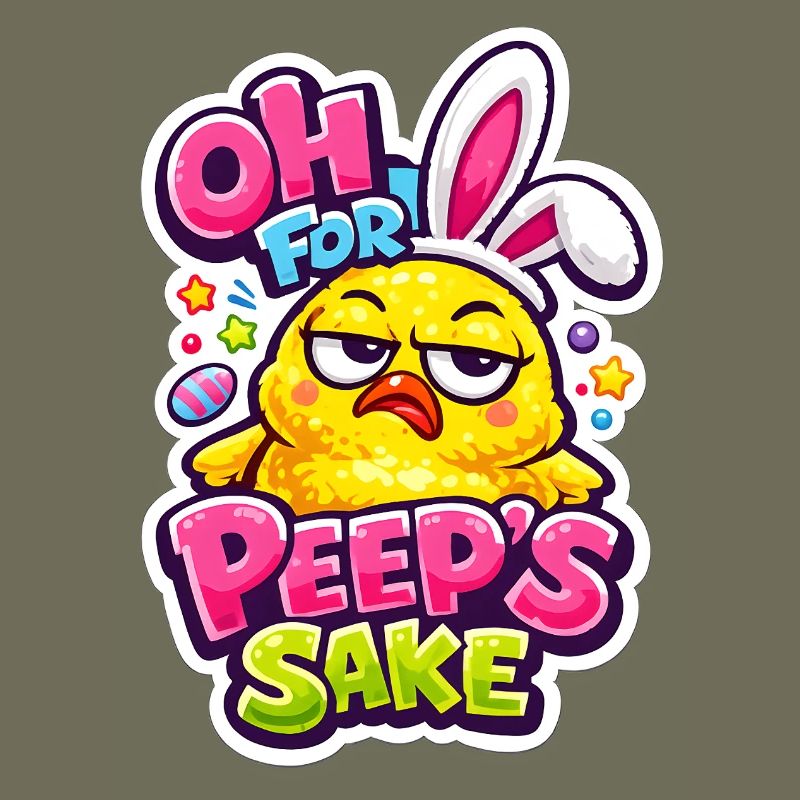 Happy Easter Easter Chick Vintage