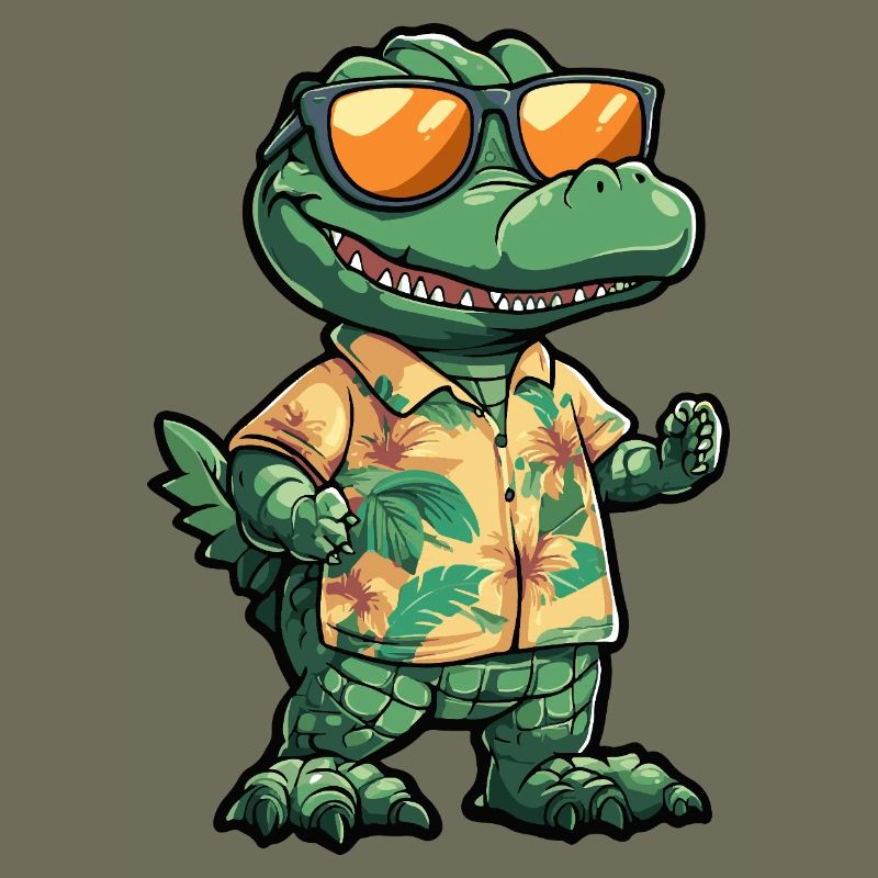 Aligator Comic Vacation