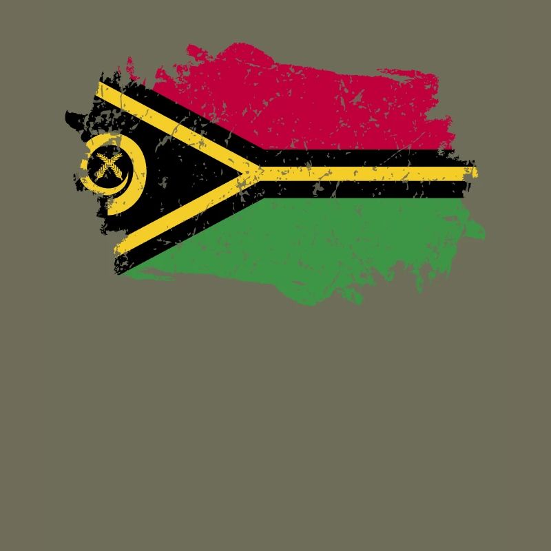 Vanuatu Drapeau Grunge Vanuatu Drapeau