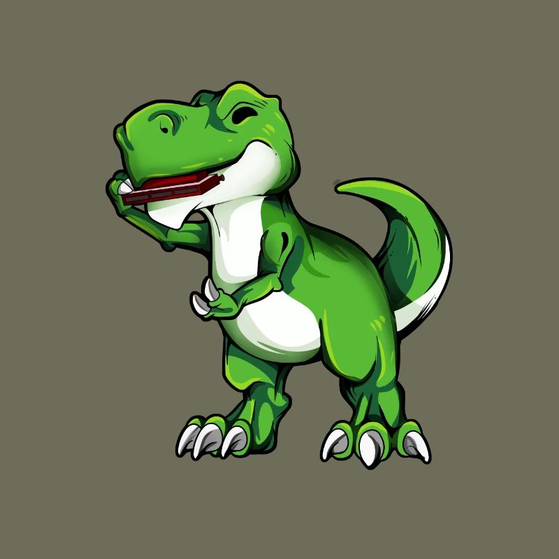 TREX plays the harmonica