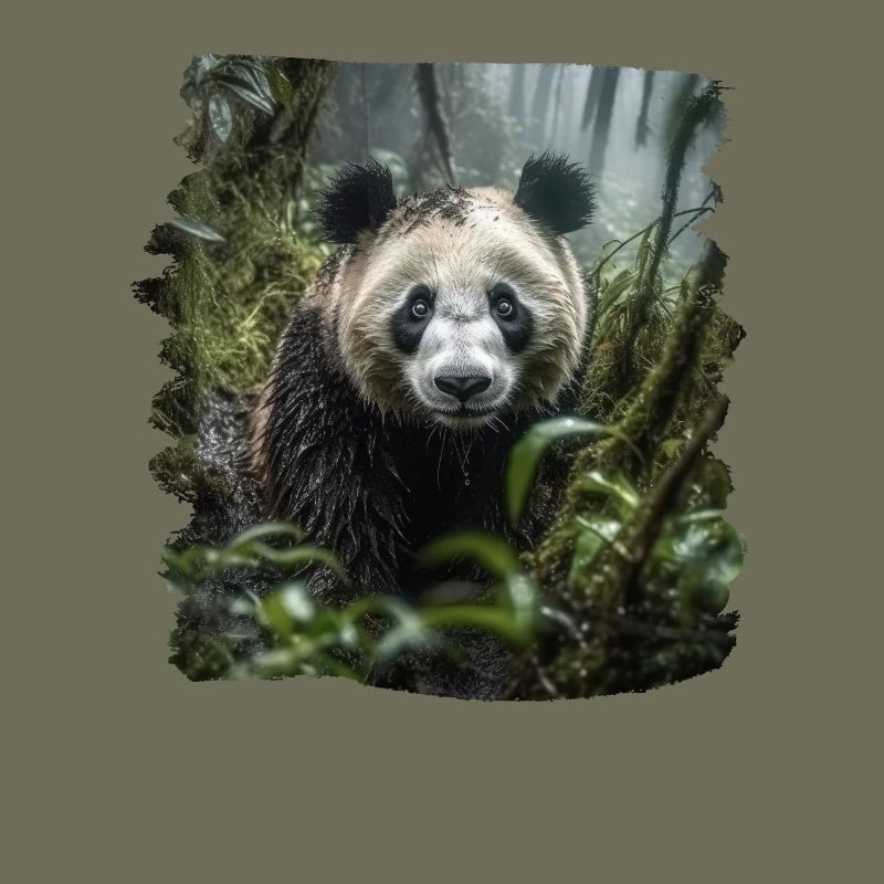 Pandas réaliste Panda Panda géant