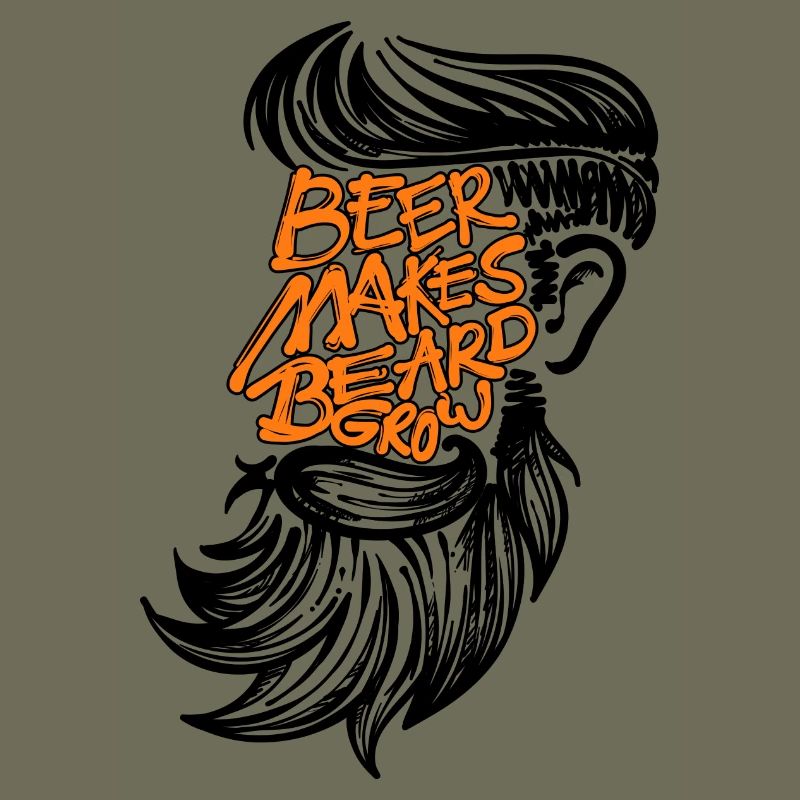 Bart Statement Humorvoll Vollbart Bartträger