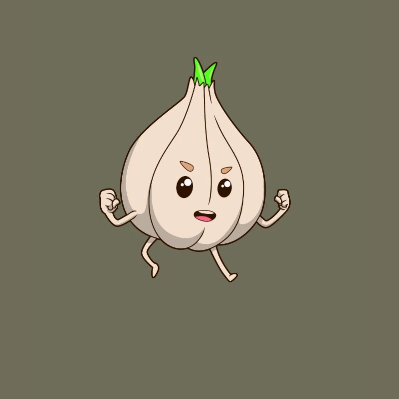 Comic Knoblauch