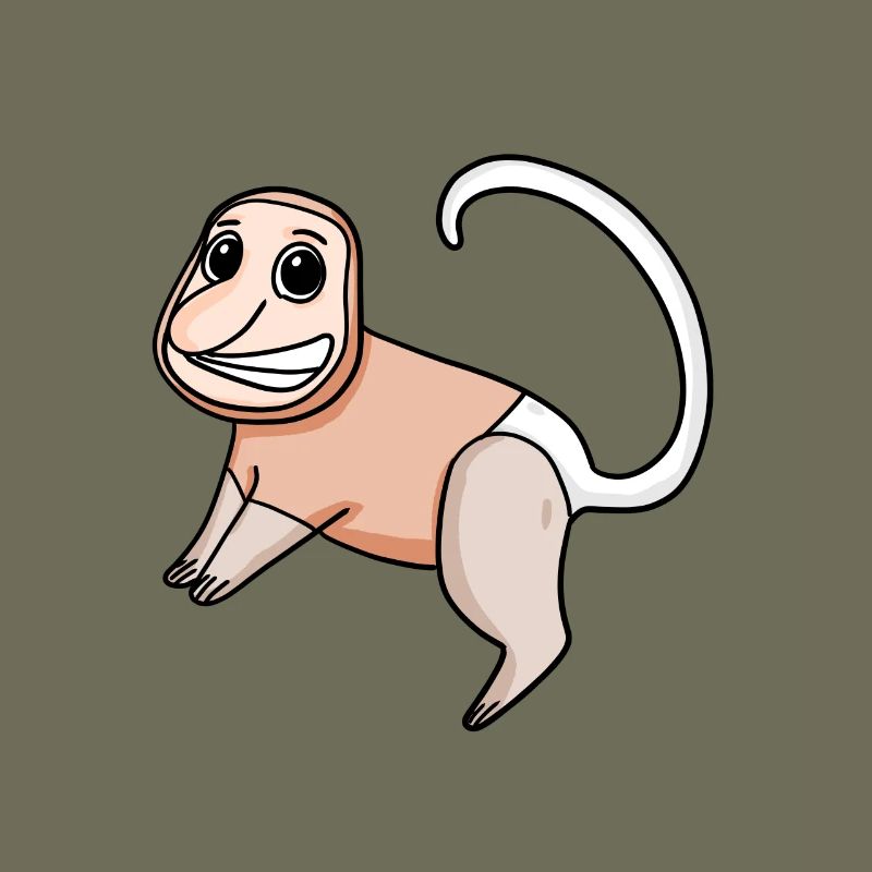 Proboscis Monkey Monkey Monkey