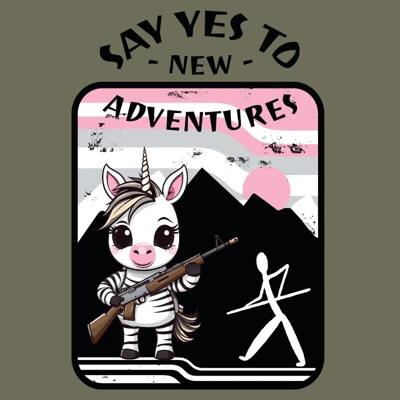 Zebra Einhorn