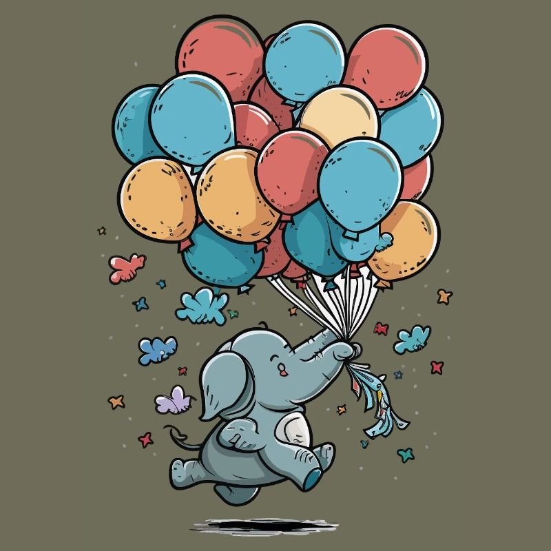 Balloon Elephant Fantasy