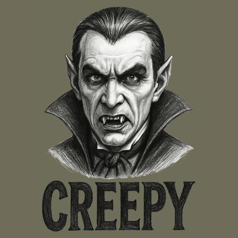 Furchterregender Vampir - Halloween