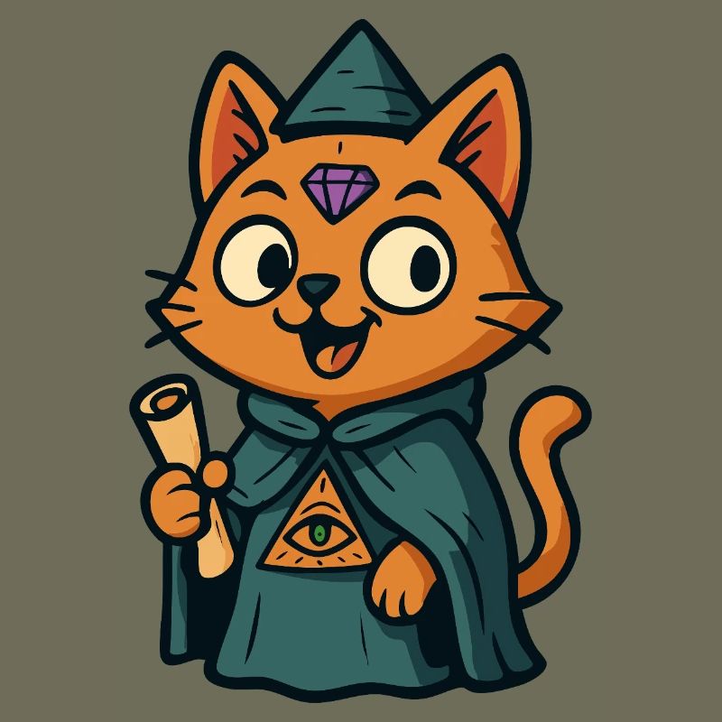 Purrscribe the Prophet Cat
