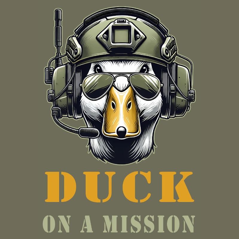 Duck on a mission