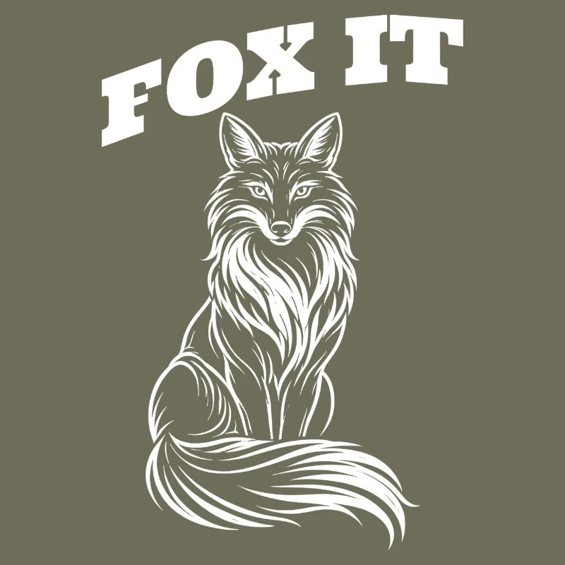 Fuchs-Silhouette - Fox it