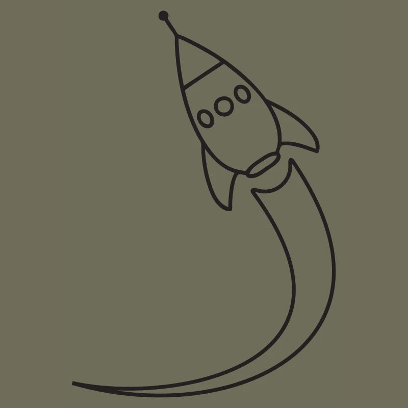 Rocket launches into space